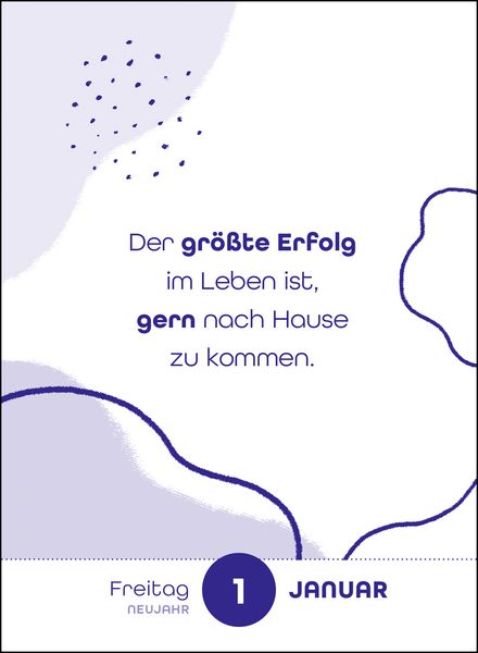 Produktbild: Abrei&szlig;kalender 2027: Coming Home