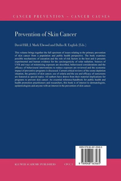 Produktbild: Prevention of Skin Cancer