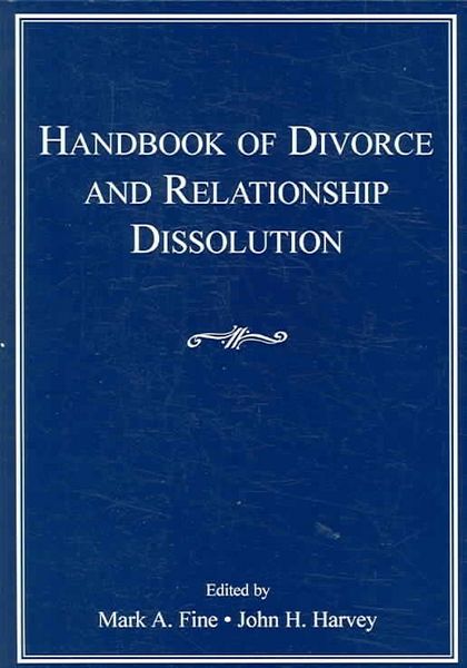 Produktbild: Handbook of Divorce and Relationship Dissolution
