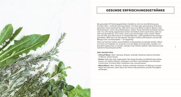 Produktbild: Infused Water, Eistee & Co.