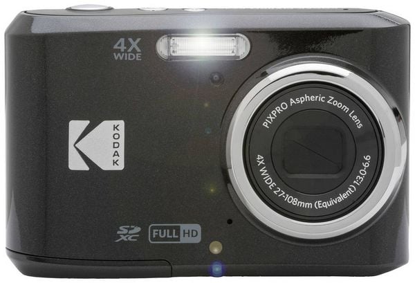 Produktbild: Kodak Pixpro FZ45 Friendly Zoom Digitalkamera 16 Megapixel Opt. Zoom: 4 x Schwarz Full HD Video, HDR-Video