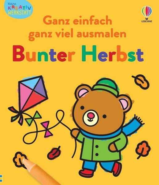 Produktbild: Kleine Kreativ-Werkstatt - Ganz einfach ganz viel ausmalen: Bunter Herbst