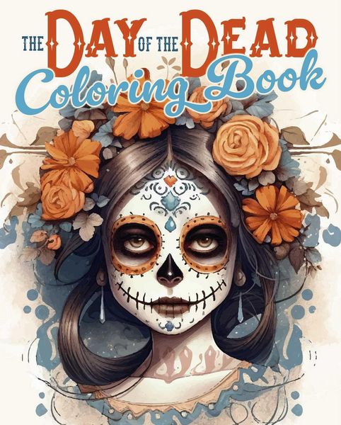 Produktbild: The Day of the Dead Coloring Book