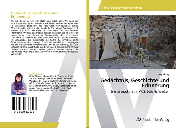 Produktbild: Ged&auml;chtnis, Geschichte und Erinnerung
