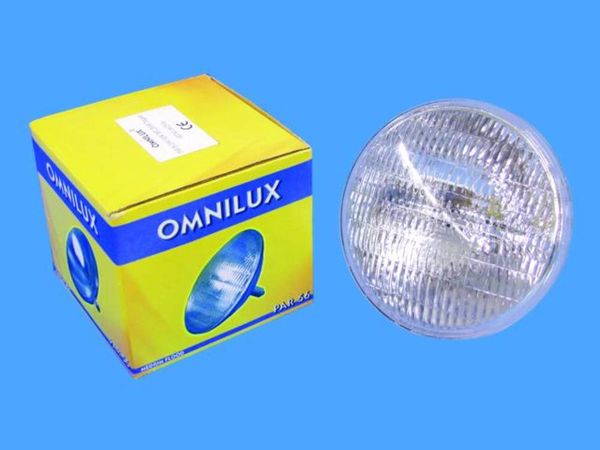 Omnilux WFL Halogen Lichteffekt Leuchtmittel 230V GX16d 300W Weiß dimmbar