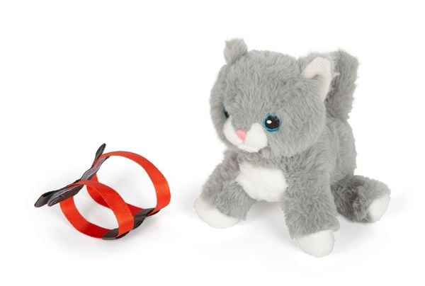 Produktbild: Katze mit Tasche und Pflege-Set