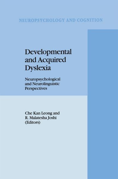 Produktbild: Developmental and Acquired Dyslexia