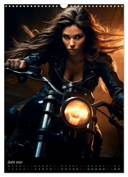 Produktbild: Riding Beauties (Wandkalender 2026 DIN A3 hoch), CALVENDO Monatskalender