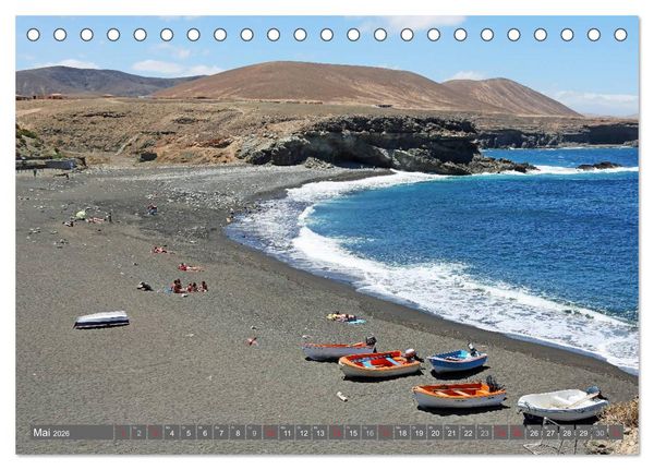 Produktbild: Urlaub auf Fuerteventura (Tischkalender 2026 DIN A5 quer), CALVENDO Monatskalender