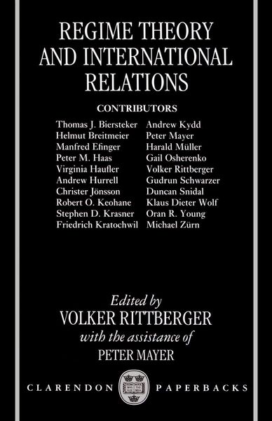 Produktbild: Regime Theory and International Relations