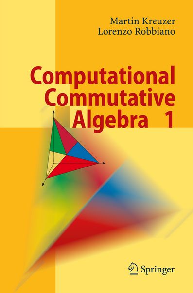 Produktbild: Computational Commutative Algebra 1