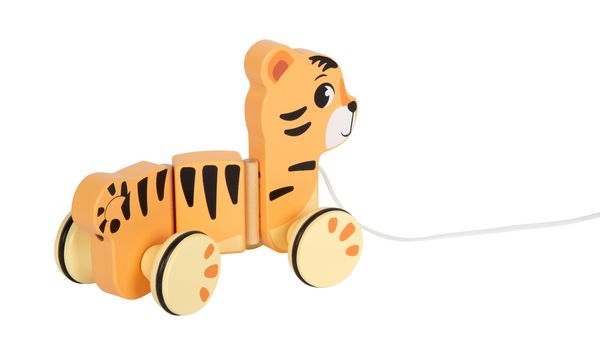 Produktbild: Nachziehtier Tiger Safari