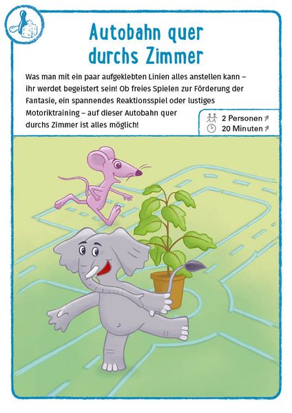 Produktbild: Motorik &ndash; 30 Bildkarten f&uuml;r Kinder im Kindergarten- und Vorschulalter