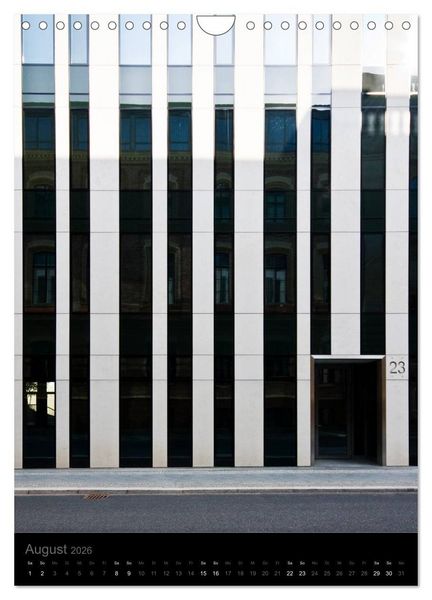 Produktbild: Berlin, architektonisch gesehen (Wandkalender 2026 DIN A4 hoch), CALVENDO Monatskalender