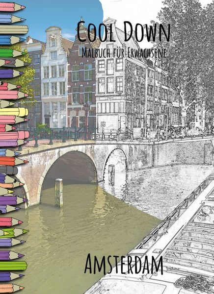 Produktbild: Cool Down | Malbuch f&uuml;r Erwachsene: Amsterdam