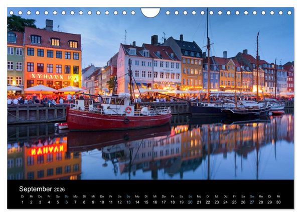 Produktbild: Metropolen zur blauen Stunde 2026 (Wandkalender 2026 DIN A4 quer), CALVENDO Monatskalender