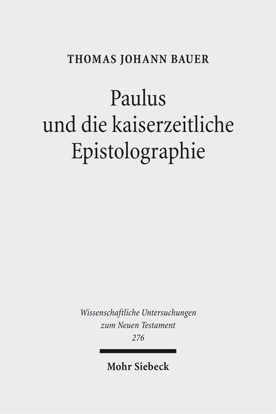 Produktbild: Paulus und die kaiserzeitliche Epistolographie