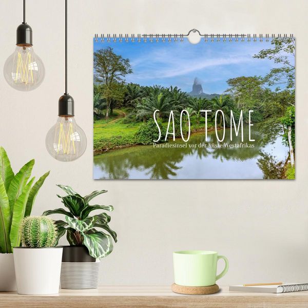 Produktbild: Sao Tome. Paradiesinsel vor der K&uuml;ste Westafrikas (Wandkalender 2026 DIN A4 quer), CALVENDO Monatskalender