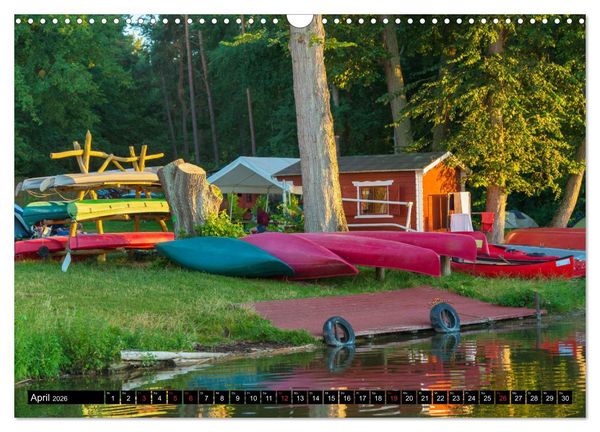 Produktbild: Stille Seen um Himmelpfort (Wandkalender 2026 DIN A3 quer), CALVENDO Monatskalender