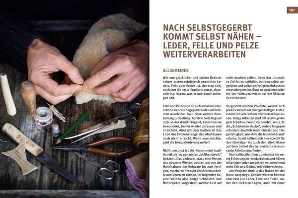 Produktbild: Leder, Felle & Pelze selbst gerben