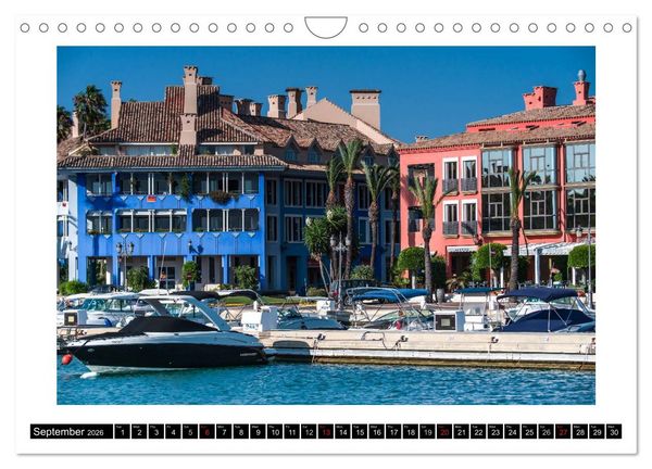 Produktbild: Costa del Sol Impressions (Wall Calendar 2026 DIN A4 landscape), CALVENDO 12 Month Wall Calendar