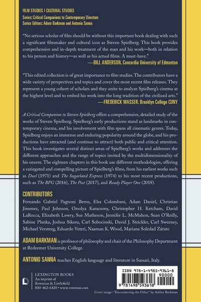 Produktbild: Critical Companion to Steven Spielberg