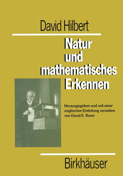 Produktbild: David Hilbert Natur und mathematisches Erkennen