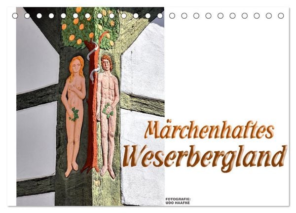 Produktbild: M&auml;rchenhaftes Weserbergland (Tischkalender 2026 DIN A5 quer), CALVENDO Monatskalender