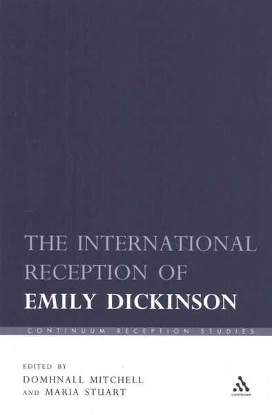 Produktbild: The International Reception of Emily Dickinson