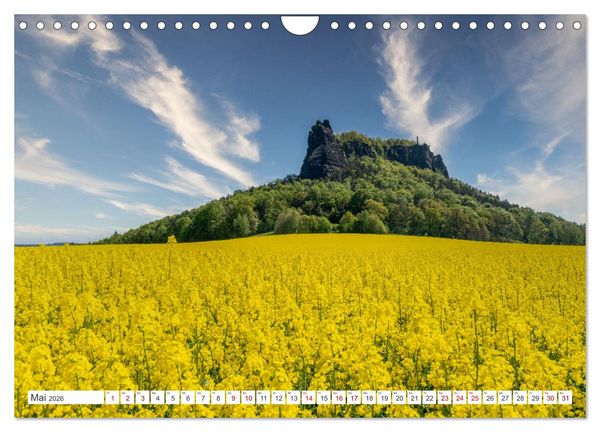Produktbild: Dresden und Elbsandsteingebirge (Wandkalender 2026 DIN A4 quer), CALVENDO Monatskalender