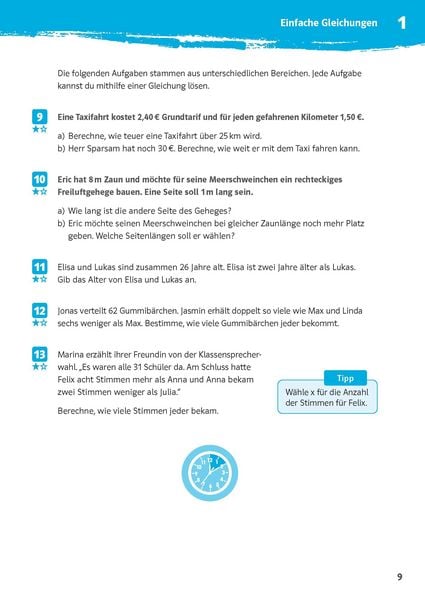 Produktbild: 10-Minuten-Training Mathematik Gleichungen l&ouml;sen 7. - 10. Klasse