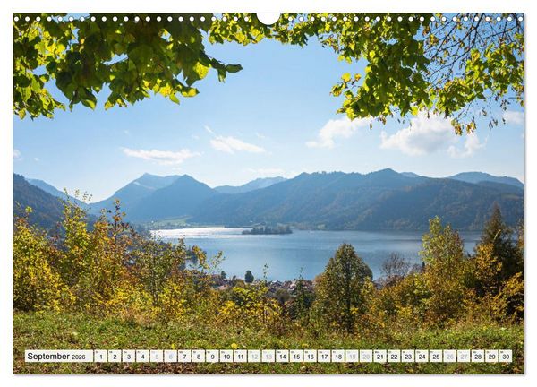 Produktbild: Schliersee-Idylle (Wandkalender 2026 DIN A3 quer), CALVENDO Monatskalender