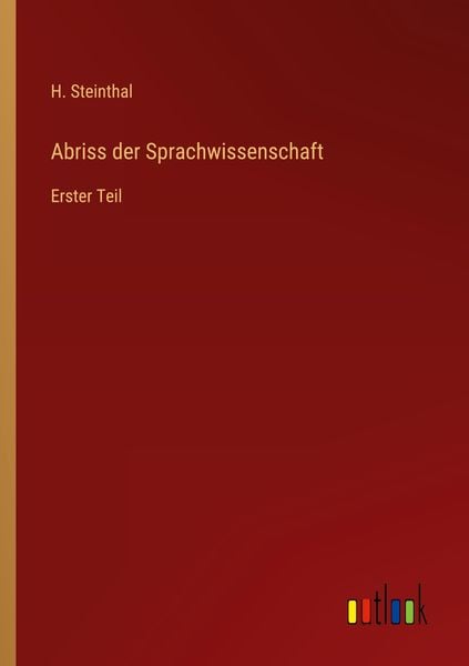 Produktbild: Abriss der Sprachwissenschaft
