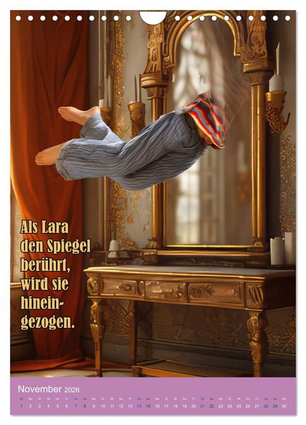 Produktbild: Laras Traum (Wandkalender 2026 DIN A4 hoch), CALVENDO Monatskalender