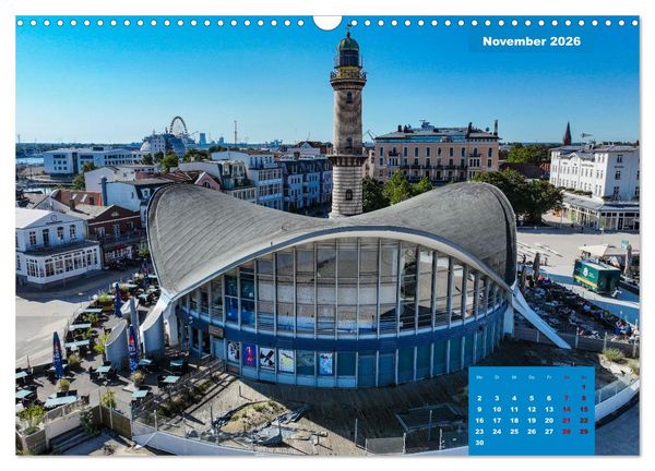 Produktbild: Hansestadt Rostock (Wandkalender 2026 DIN A3 quer), CALVENDO Monatskalender