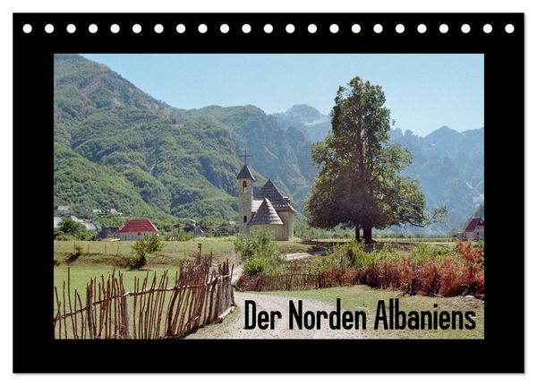 Produktbild: Der Norden Albaniens (Tischkalender 2026 DIN A5 quer), CALVENDO Monatskalender