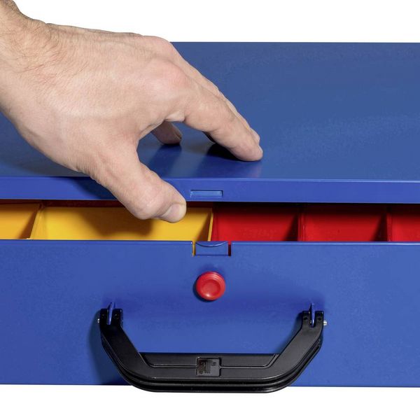 Produktbild: Allit EuroPlus Pro M 44H-48 Sortimentskoffer (B x H x T) 440 x 70 x 370 mm Anzahl F&auml;cher: 48 Inhalt 1 St.