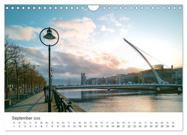 Produktbild: Dublin - Irlands beeindruckende Hauptstadt. (Wandkalender 2026 DIN A4 quer), CALVENDO Monatskalender