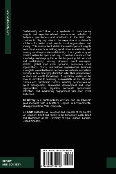 Produktbild: Sustainability and Sport