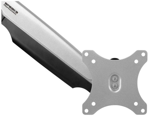 Produktbild: SpeaKa Professional Monitorhalterung SP-MM-920 1 Display(s) 33,0 cm (13") - 81,3 cm (32") Silber Schwenkbar, Neigbar, H&ouml;henverstellbar, Rotierbar