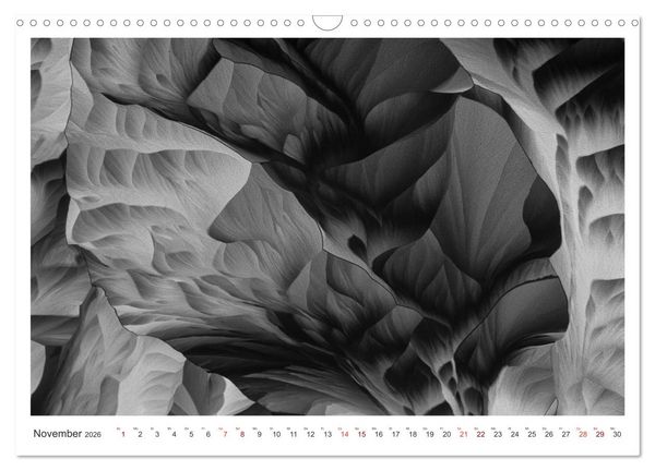 Produktbild: Fantastische Welten Mikrokristalle (Wandkalender 2026 DIN A3 quer), CALVENDO Monatskalender