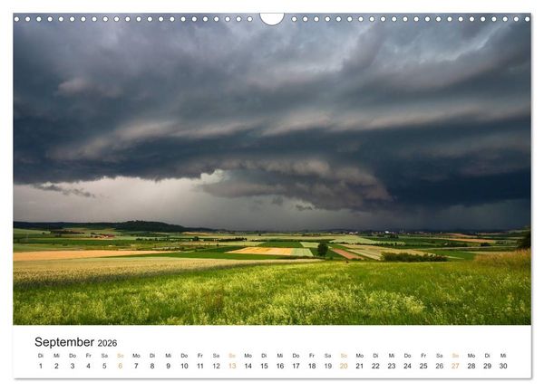 Produktbild: Faszination Gewitter (Wandkalender 2026 DIN A3 quer), CALVENDO Monatskalender