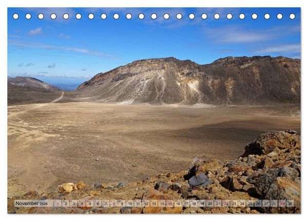 Produktbild: Kia ora, Aotearoa - Wunderbares Neuseeland (Tischkalender 2026 DIN A5 quer), CALVENDO Monatskalender