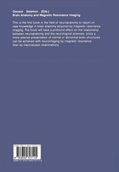 Produktbild: Brain Anatomy and Magnetic Resonance Imaging