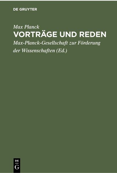 Produktbild: Vortr&auml;ge und Reden