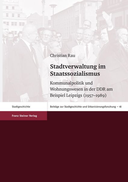 Produktbild: Stadtverwaltung im Staatssozialismus