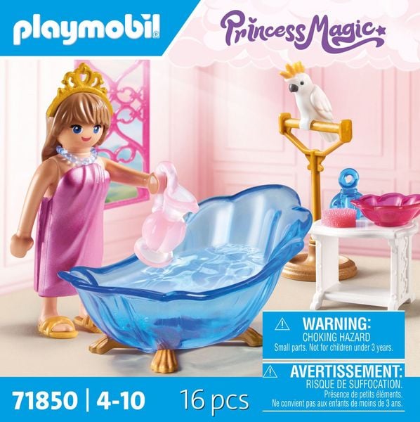 Produktbild: PLAYMOBIL 71850 Badezimmer f&uuml;r Prinzessin