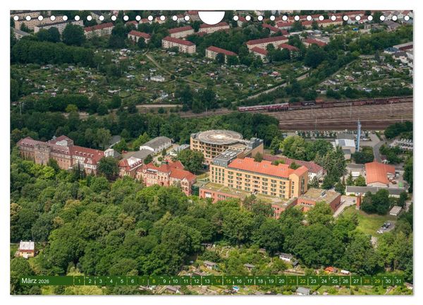 Produktbild: Eberswalde in Luftbildern (Wandkalender 2026 DIN A4 quer), CALVENDO Monatskalender