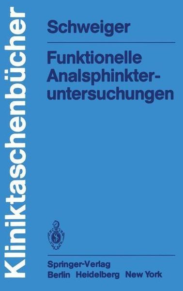 Produktbild: Funktionelle Analsphinkter-untersuchungen