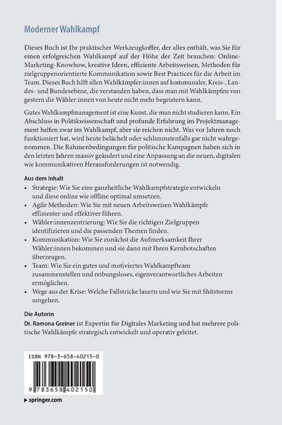 Produktbild: Moderner Wahlkampf